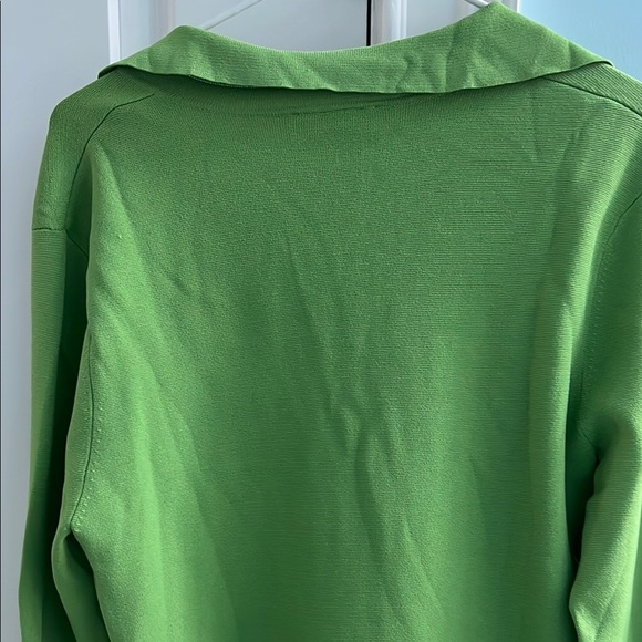 Talbots Green Long Sleeve Top - Picture 4 of 5